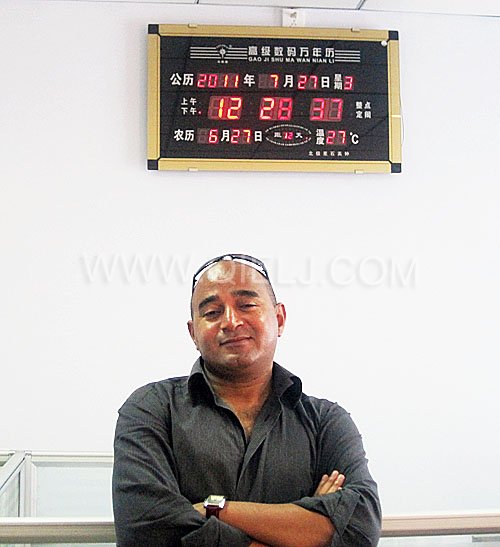 2011年7月25日，外國友人參觀考察我公司！明經(jīng)理等接待并陪同參觀！(圖3)